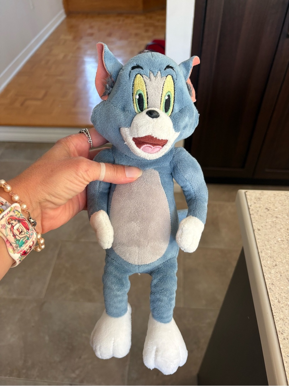 Tom and Jerry Plush Cartoon Cat Stuffed Animal - Soft Cuddly Toy